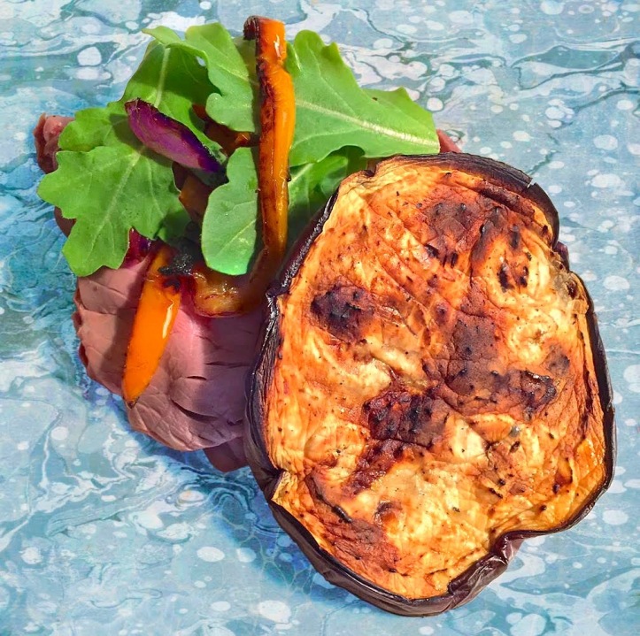 Thomas' Eggplant Sandwich