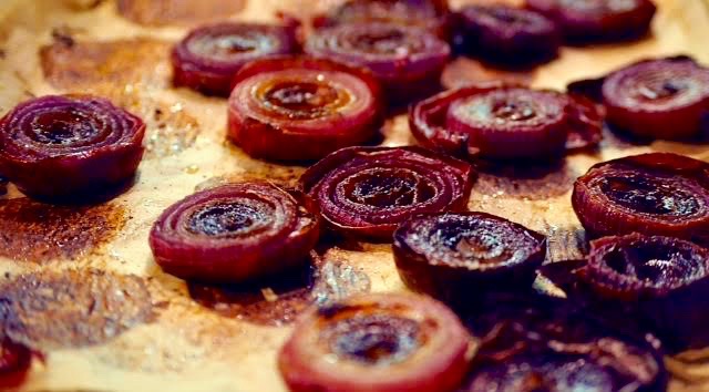 Roasted Onion Rounds